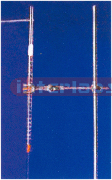 FRACTIONAL DISTILLATION COLUMNS, ROD AND DISC PATTERN